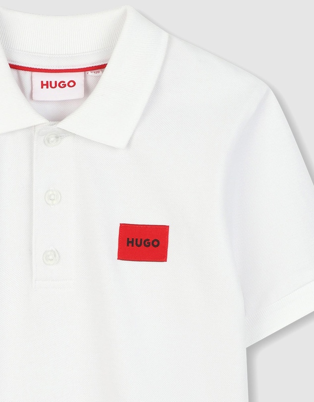 HUGO - Short Sleeve Polo - Kids-Teens