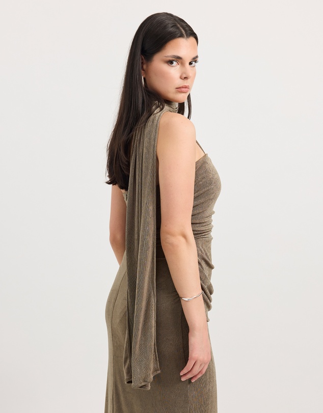 TOJHA - IESHA DRESS - MOSS