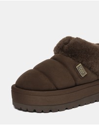 EVERAU - EverAU Ugg Ulrika Platform Sheepskin Upper House Shoes