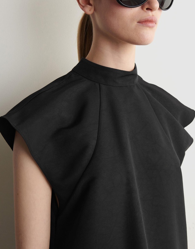 COS - Sculpted High-Neck Dress