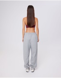 Upstate - Velocity Track Pant - Grey Marle