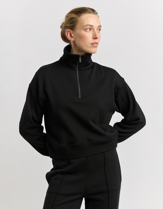 Toorallie - Lounge Cropped Half Zip