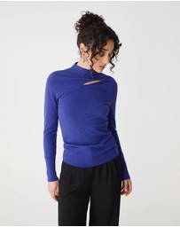 Forcast - Alice Cut Out Knit