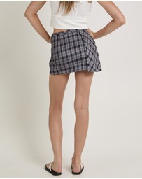 Insight - Checka Mini Skirt