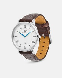 Daniel Wellington - Classic 40mm Roman Numerals Date Croc Belly