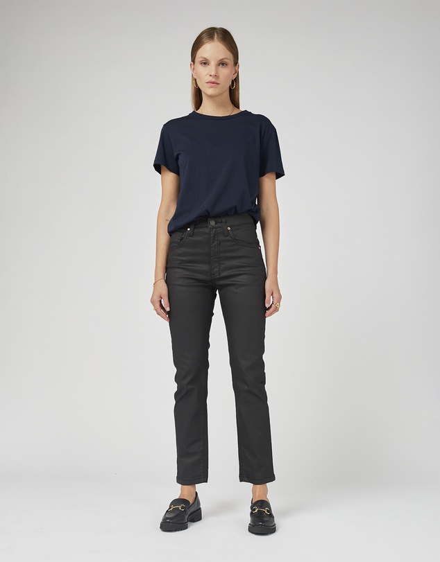 DRICOPER DENIM - Mika Coated Denim Straight Leg Jeans