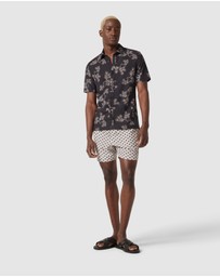Politix - Paisley Elasticated Shorts