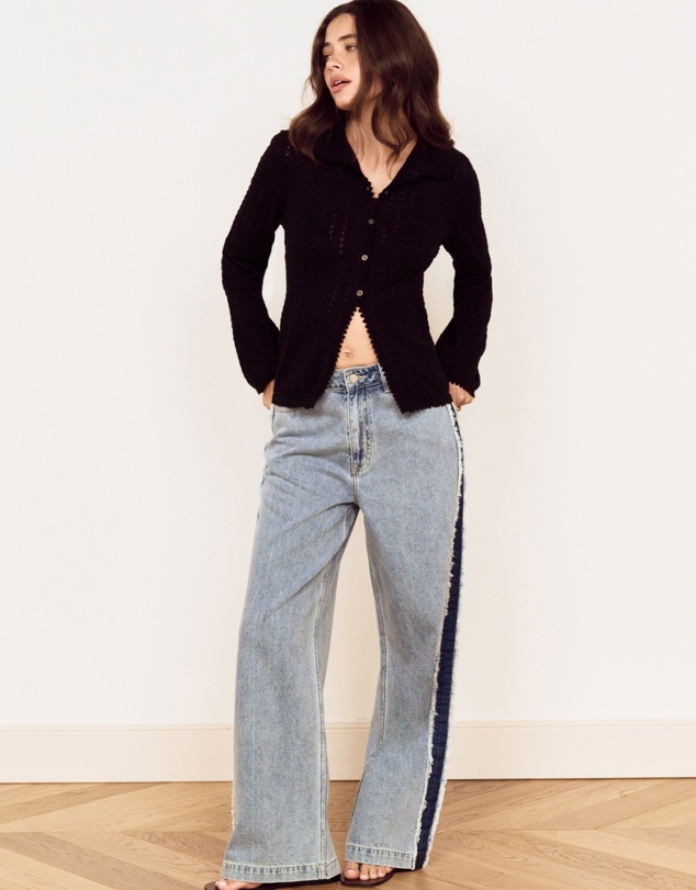MINKPINK - Hanna Pointelle Cardigan