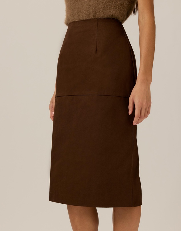 Tussah - Cory Twill Pencil Skirt