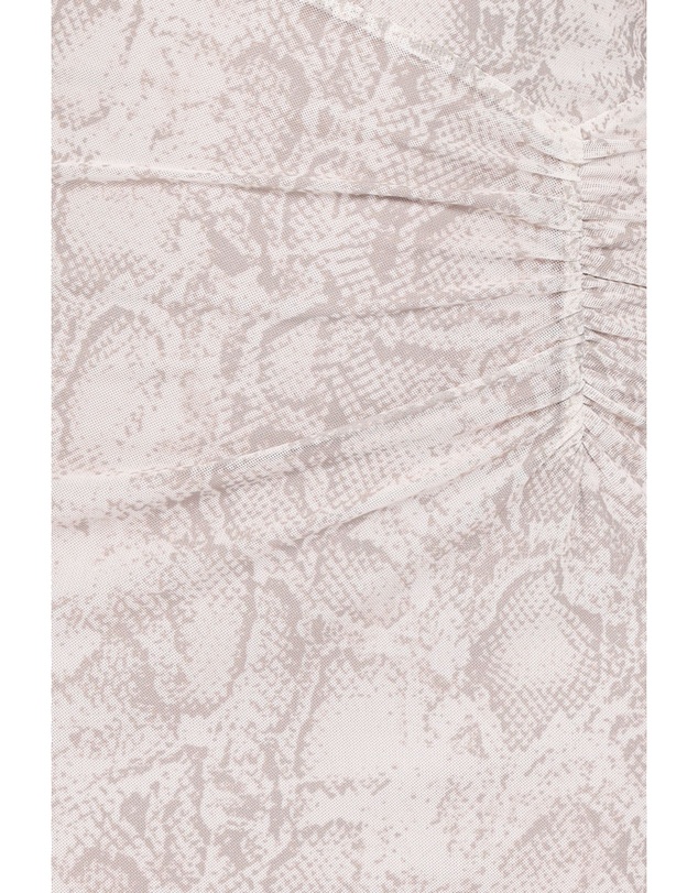 Petal & Pup - Clemens Mesh Maxi Dress - Snake Print
