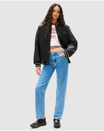 Tommy Jeans - Kira Midrise Slim Straight Jeans