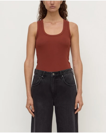 Assembly Label - Robyn Scoop Neck Tank