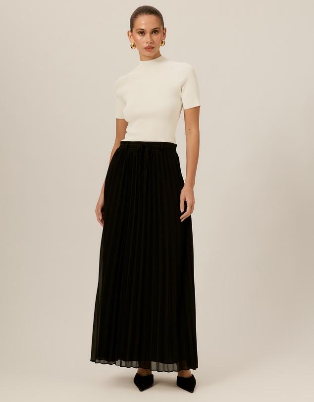 Tussah - Penelope Pleated Maxi Skirt