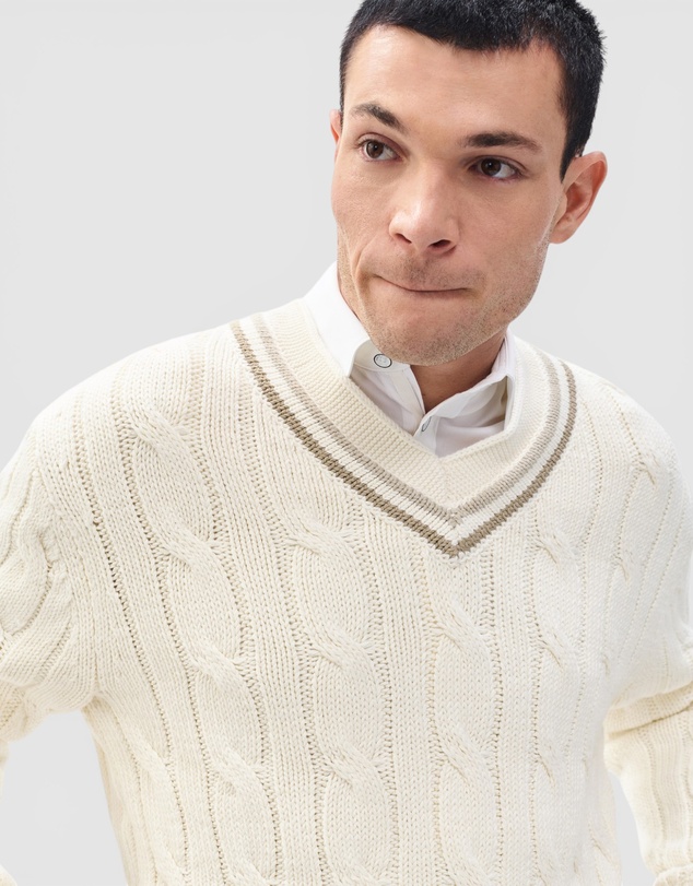 rag & bone - Tristan Cricket Vee Sweater