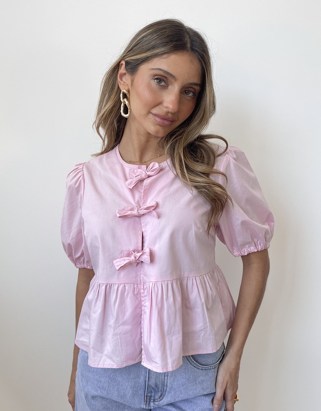 Esther & Co - Rayanna Top - Pink