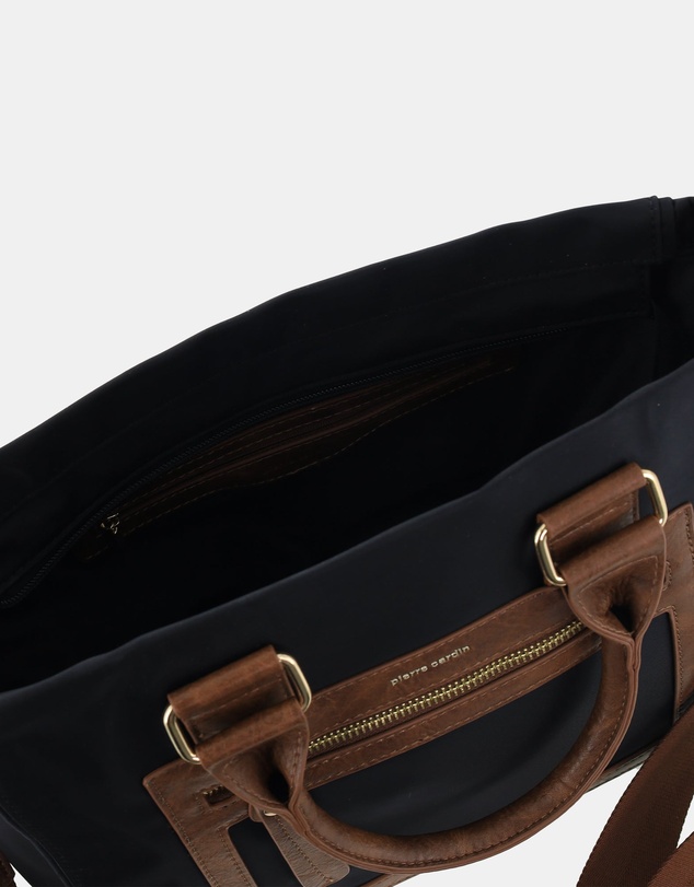 Pierre Cardin - Pierre Cardin RFID Lightweight Nylon Mini Tote with Crossbody