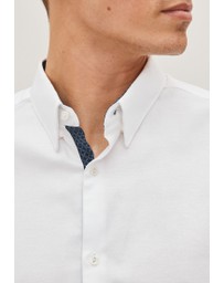 NEXT - Stretch Oxford Short Sleeve Shirt