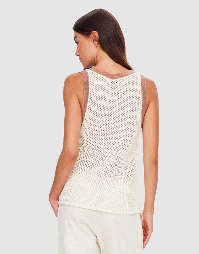 The Upside - Fenway Wales Knit Tank