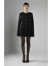 Glamorous - Tinsel Knitted Mini Skirt