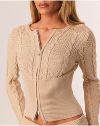 SNDYS - Cici Cable Knit Top