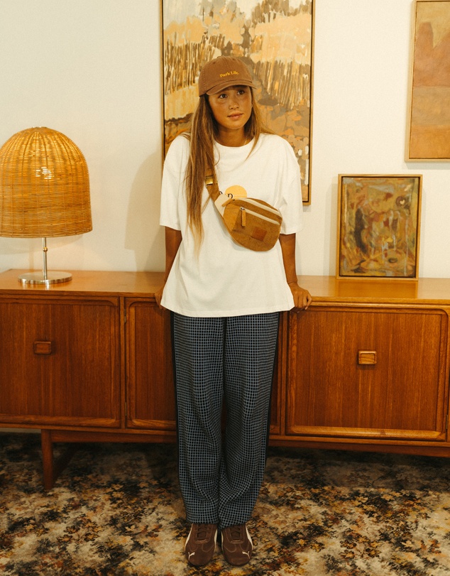 Banabae - Rad Mama Cropped Knit Pant - Micro Check