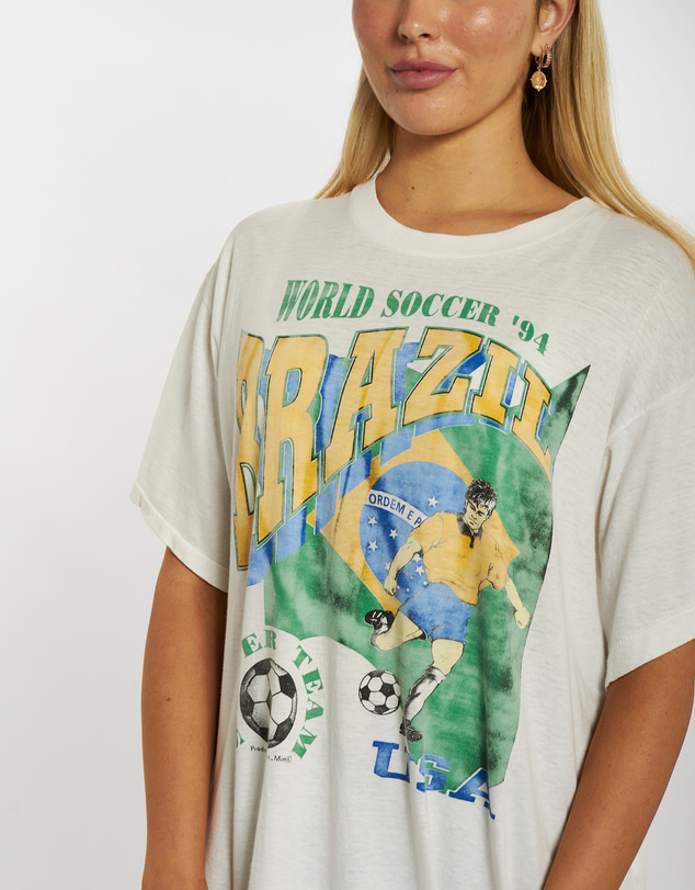 Vintage by The Real Deal - Pre Loved - 1994 FIFA World Cup 'Brazil' Tee