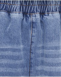 Petal & Pup - Sophie Cropped Barrel Jean - Medium Wash