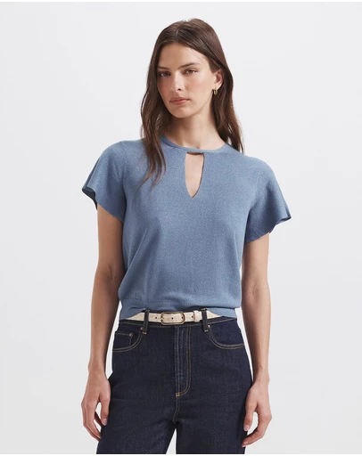 SABA - Mariya Sparkling Knit Top