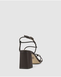Siren - Strike Strappy Block Heels