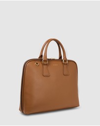 SABEN - Parker Briefcase Toffee