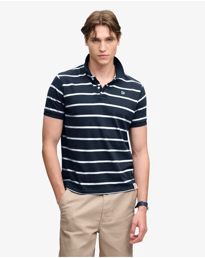 Superdry - Vintage Stripe Jersey Polo