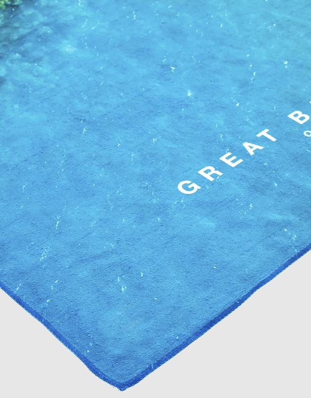 Remy Gerega - Great Barrier Reef Quick Dry Beach Towel