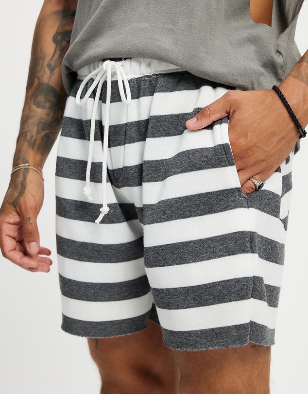 Surrounded By Ghosts - The Hibonite Fleece Drawstring Shorts
