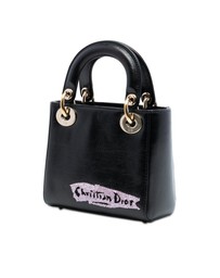 Pre-Loved by Azura Reborn - Pre-Loved Mini Calfskin Beaded Lady Dior
