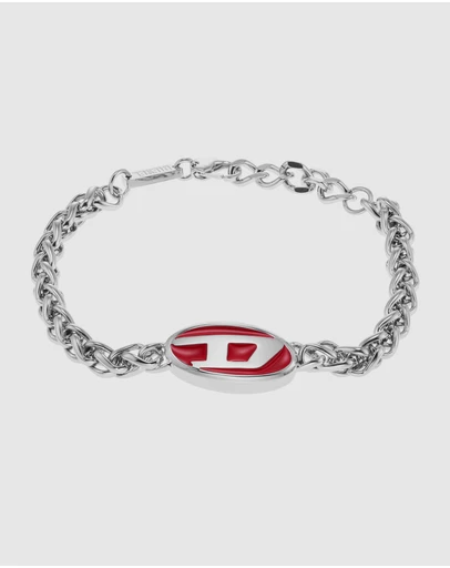 Diesel - Steel Silver Tone Bracelet