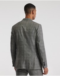 Calibre - Glen Check Suit Jacket Grey