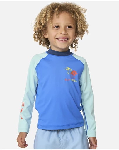Rip Curl - Surf Check UPF LS Rash Top - Babies-Teens