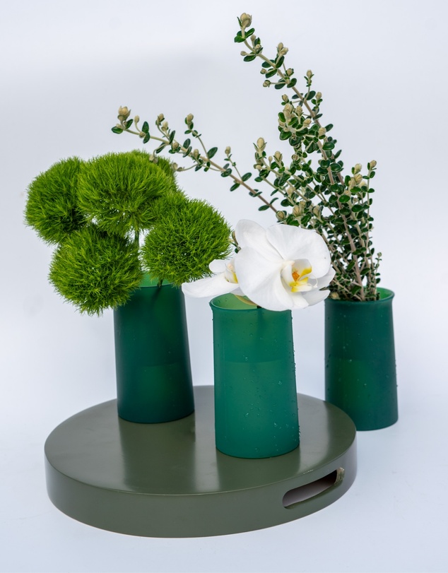 porter green - stegg | silicone unbreakable highball glasses