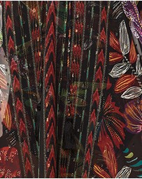 Miraclesuit Swimwear  - Pluma Orla Sheer Chiffon Caftan Beach Cover Up