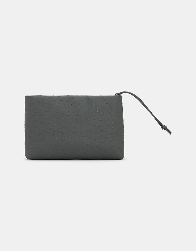 Oroton - Marais Wristlet Pouch Texture