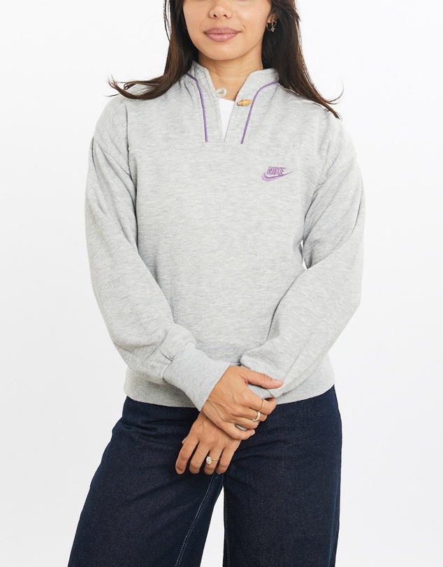 Vintage by The Real Deal - Pre Loved - Vintage 80s Nike Collared Sweatshirt