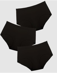 B Free Intimate Apparel - Invisible Panty Lines Brief - 3 Pack