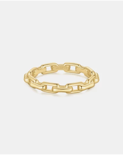 Ania Haie - Ania Haie Gold Paper Clip Link Ring