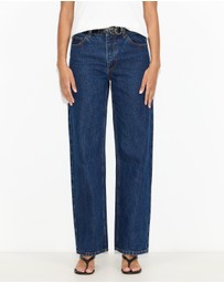 Dazie - Florence Mid Rise Straight Jeans