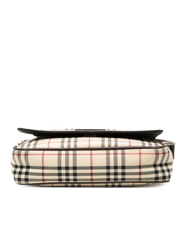Pre-Loved by Azura Reborn - Pre-Loved House Check Canvas Flap Crossbody
