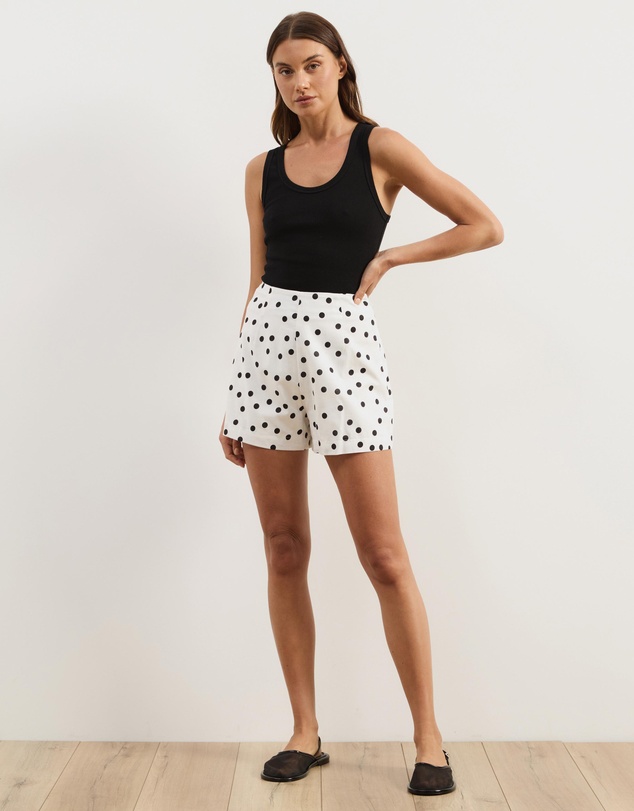 Atmos&Here - Astrid Linen Blend Shorts