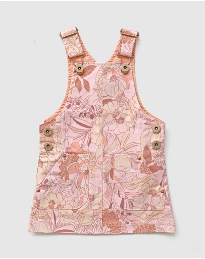 WITH LOVE FOR KIDS - Hazel Denim Pinafore Dress - Babies - Kids