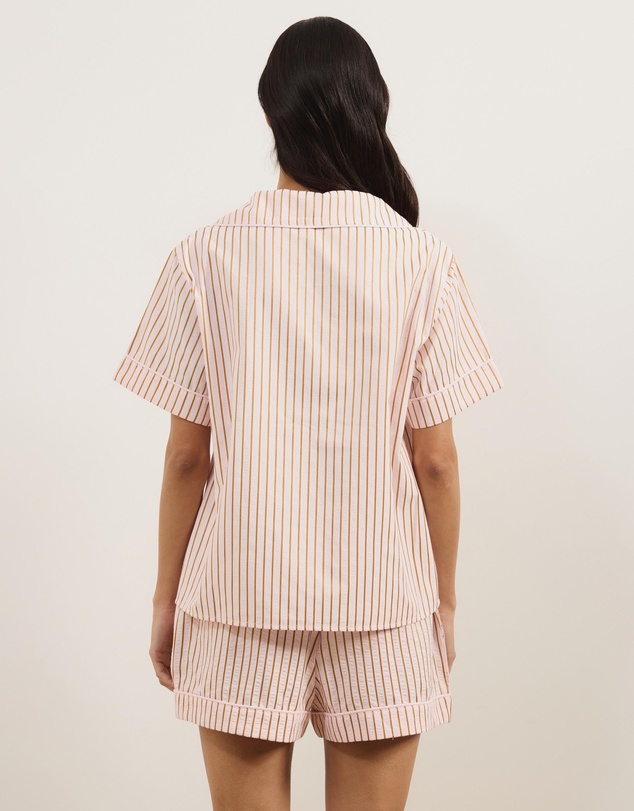 Atmos&Here - Esme Stripe Short Sleeve Pyjama Set