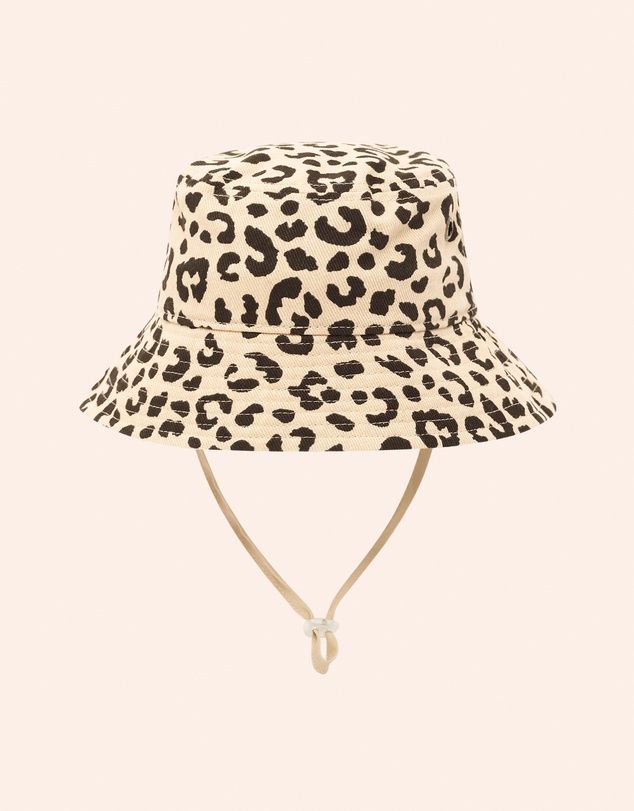 Huxbaby - Leopard Cherry Bucket Hat - Kids