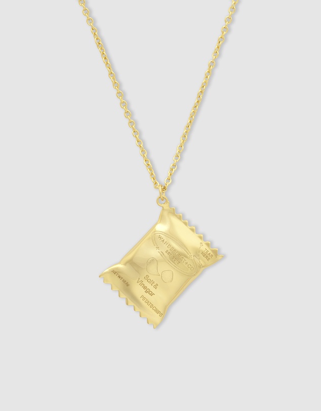 Wanderlust + Co - Bag of Chips Necklace
